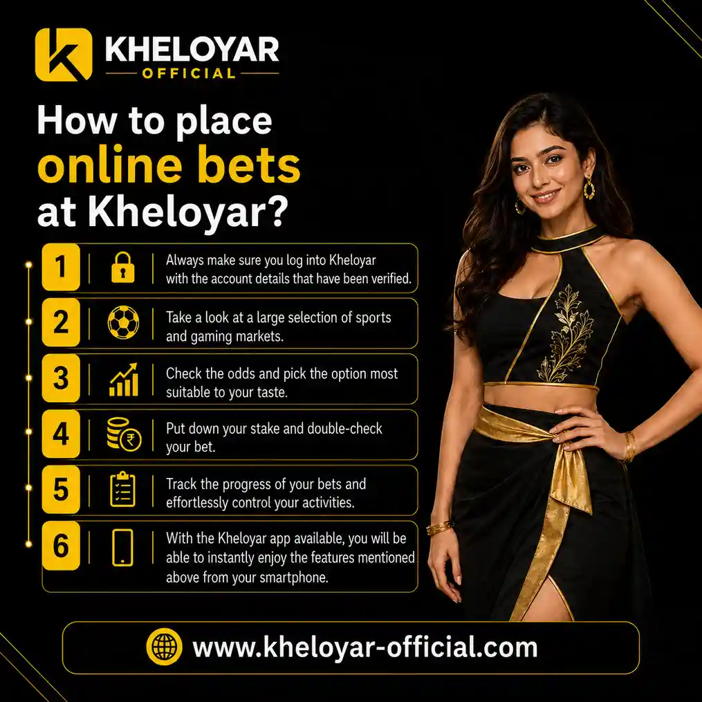 How to place online bets at Kheloyar
