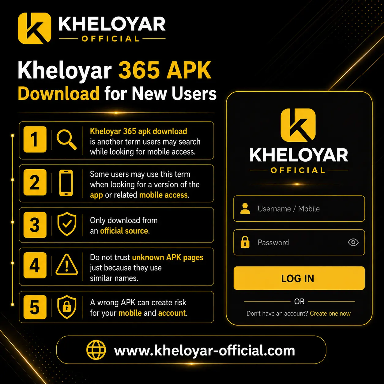 Kheloyar 365 APK Download for New Users