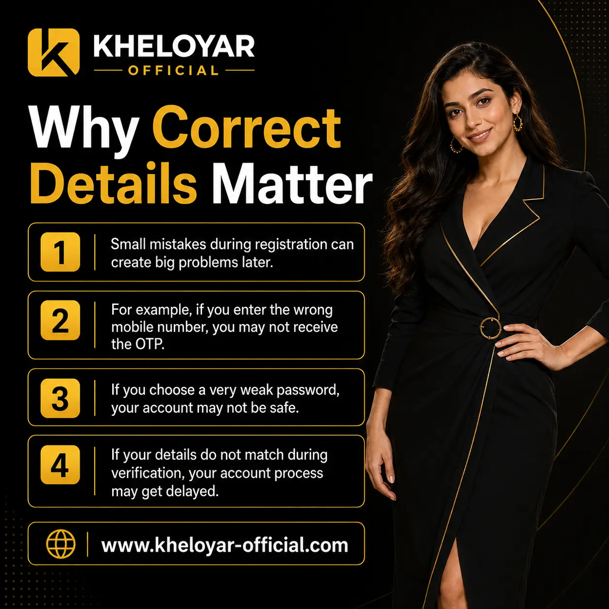 Why Correct Details Matter